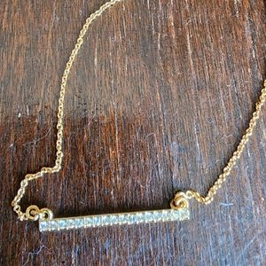 Touchstone crystal necklace